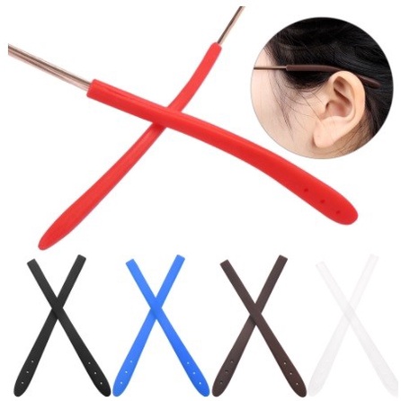 

] penahan silicone kaitan gagang kacamata 07