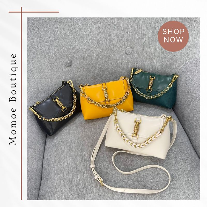 C1116 Tas Bahu CK Atlas Chain Shoulder Bag
