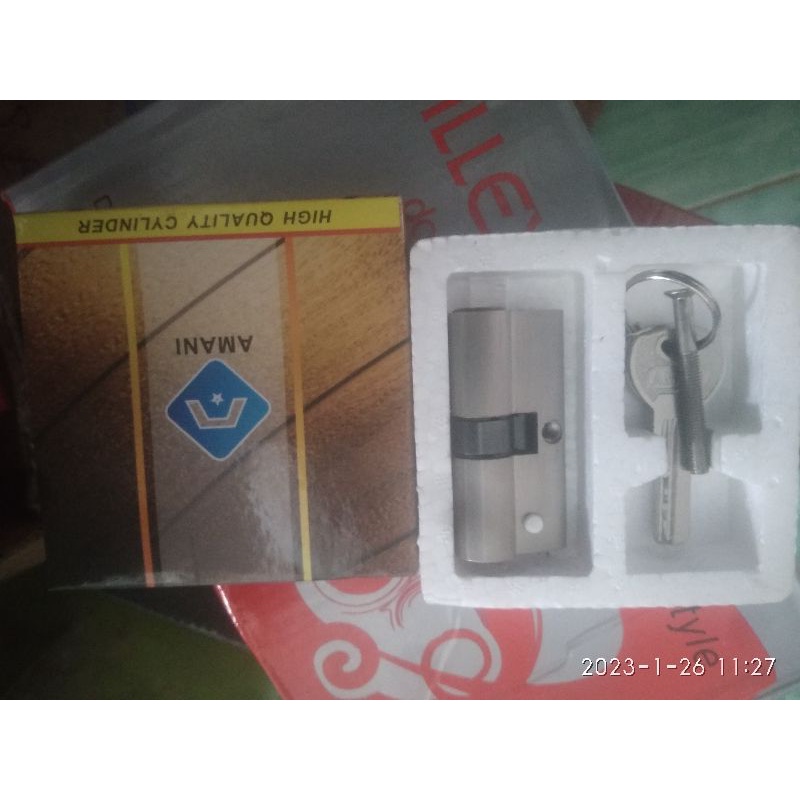Silinder kunci Premium Merek Amani anti karat