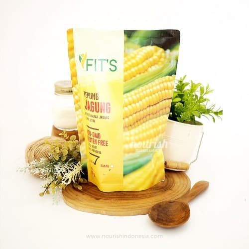 

Fits Mandiri, Tepung Jagung (polenta) Non GMO 500gr