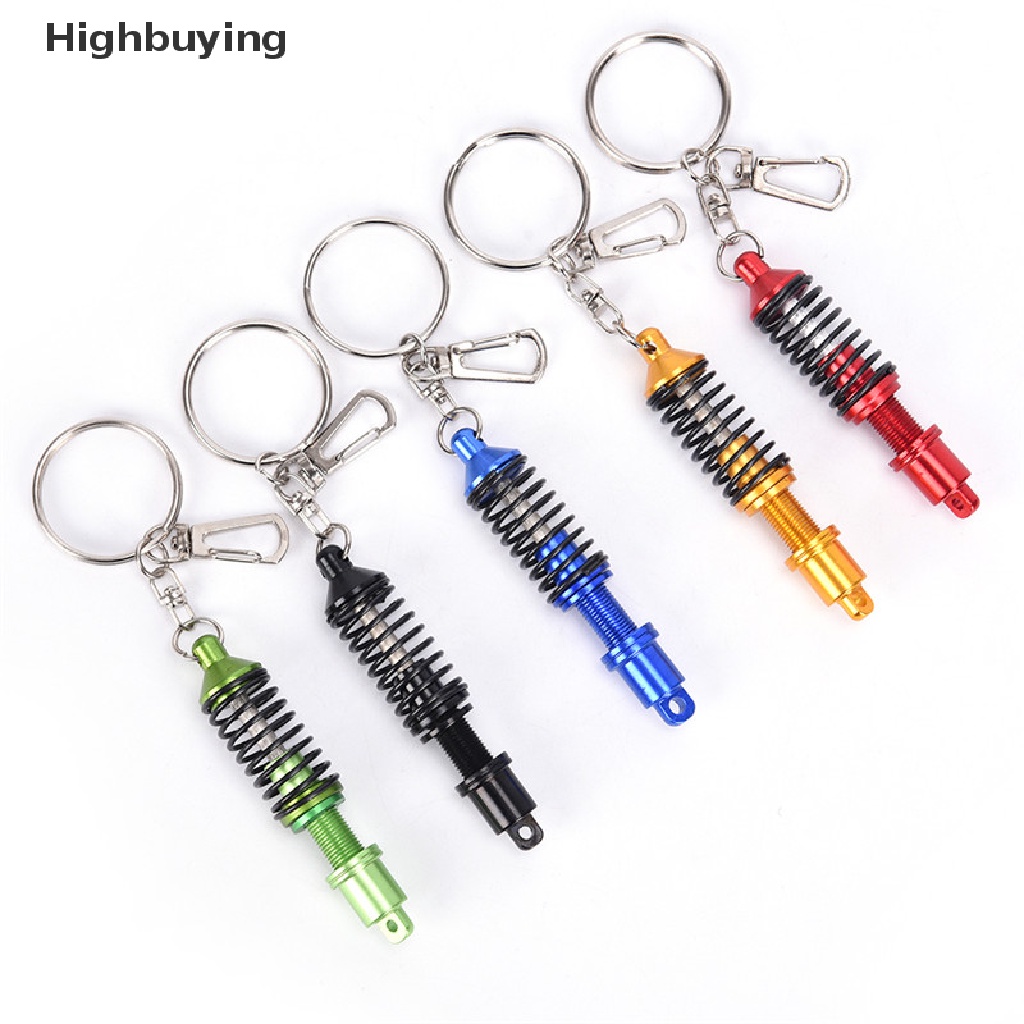 Hbid Coilover Damper Suspensi Shock Absorber Keychain Keyring Gantungan Kunci Adjust Glory