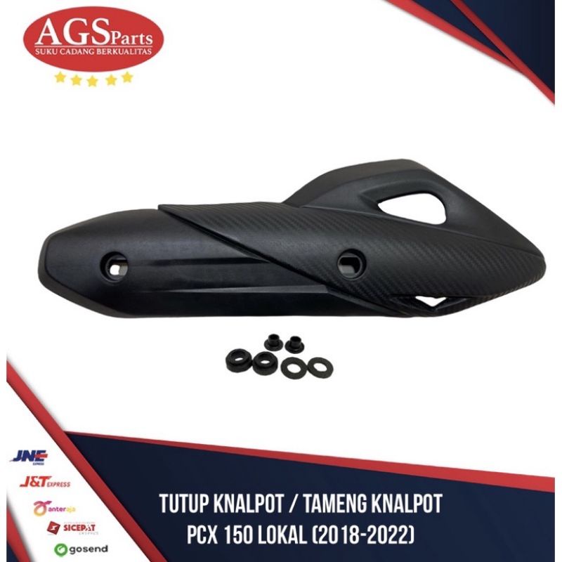 tameng knalpot/tutup knalpot pcx 150