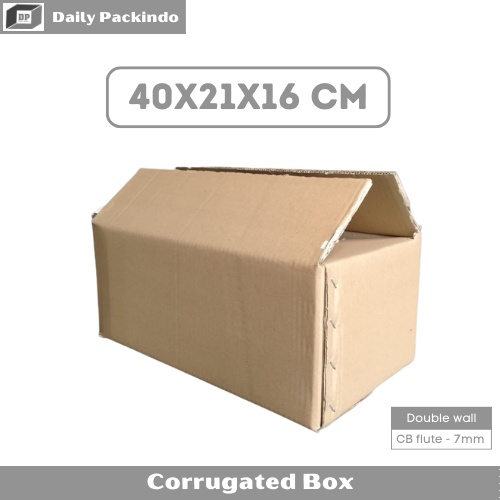 

Kardus/Packing/Dus/Corrugated/Box uk 40x21x16 Cm Dus Besar Double Wall