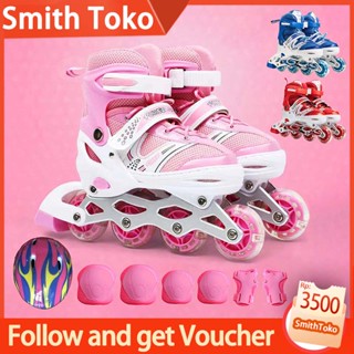 QQ Sepatu Roda Anak Inline Skate power / Sepatu Roda Model Bajaj Free Baut dan Kunci L / Inline Shoes Murah / Inline Skate Fullset