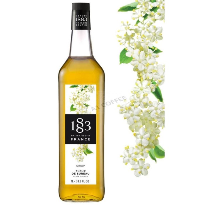 

ELDERFLOWER SYRUP MAISON ROUTIN 1883 FRANCE