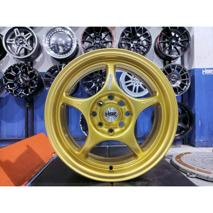 VELG MODELMODEL ENKEI TULANG R15X65 HOLE 4X100-114,3 ET38 GOLD