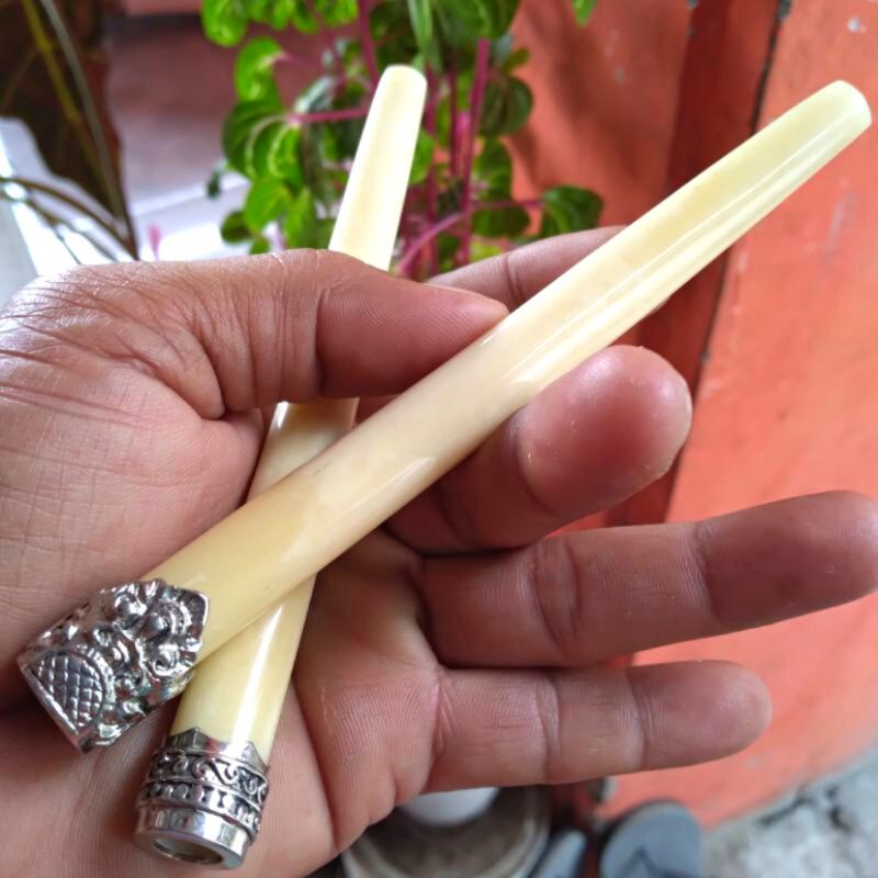 Once Pipe Pipo Tulang Sapi Ring Alpaka