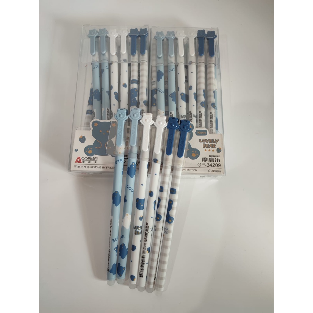 

AODEMEI FANCY / Pulpen Karakter Lucu / Pen Gel Erasable Bisa di Hapus