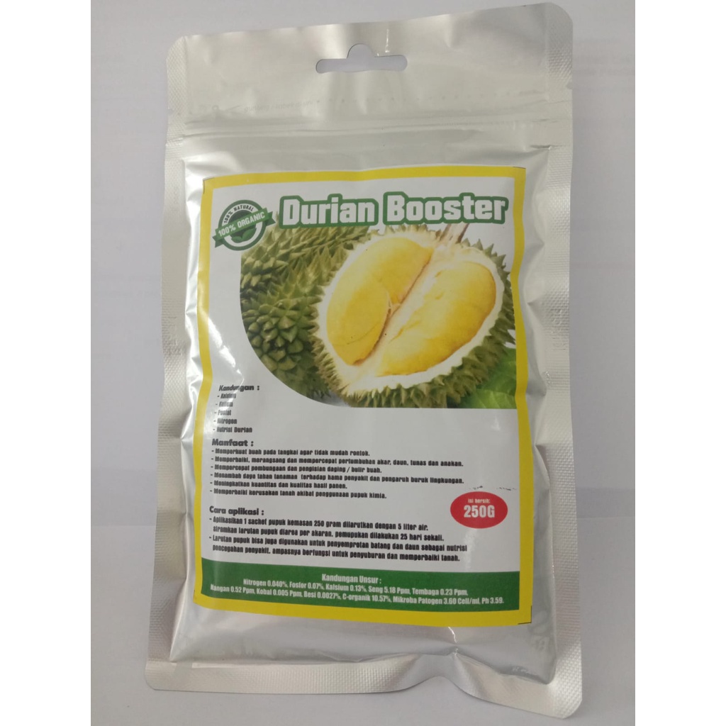 pupuk booster pelebat buah durian pupuk booster turbo durian pupuk booster durian cepat berbuah Pupu