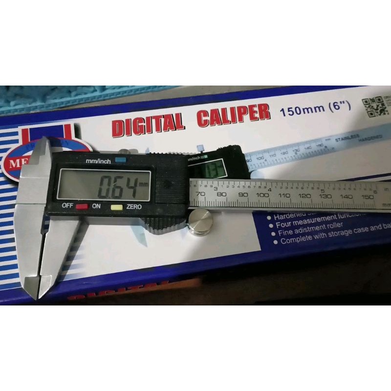 sigmat digital calliper stainless taffware