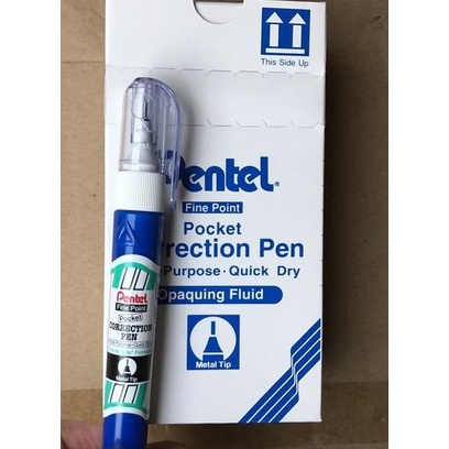 

Tip ex Pentel pen cair/tip x/correction tape ZLI62W
