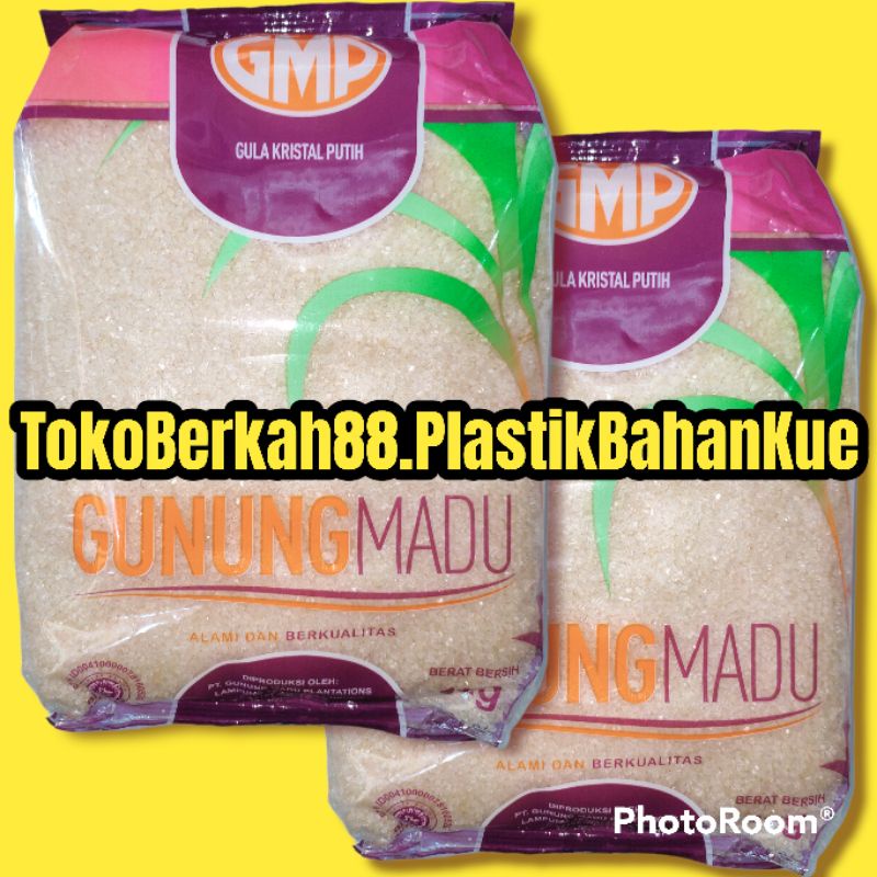 

PROMO MURAH..!! GULA PASIR GMP GUNUNG MADU KEMASAN UK. 1 KG