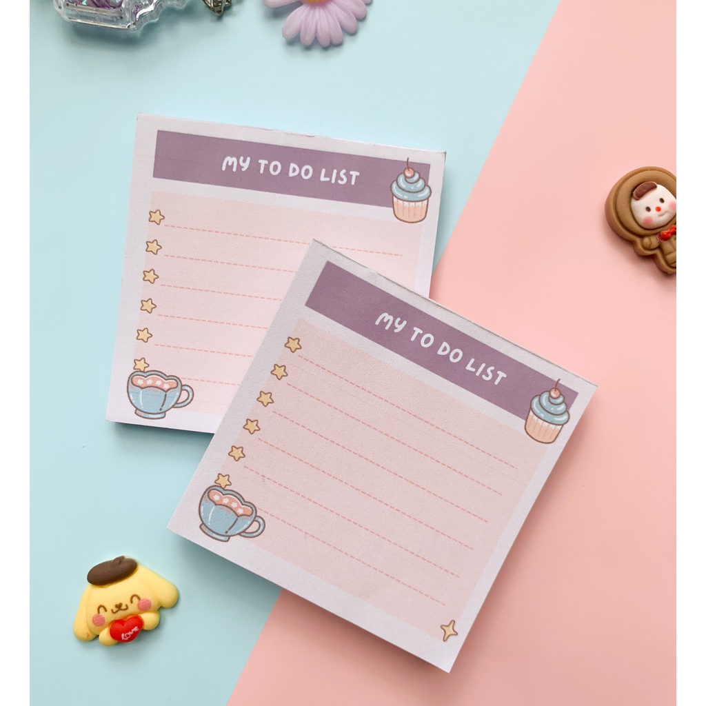 【GOGOMART】Kertas Memo Memopad Memo Notepad / Memo Catatan Bukan Sticky Notes Tempel - MM006