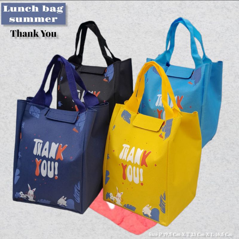 SZ MEDIUM LUNCH BAG SUMMER TAS BEKAL UNIK