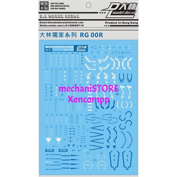 Water Decal Rg Oo Raiser By Dl Model