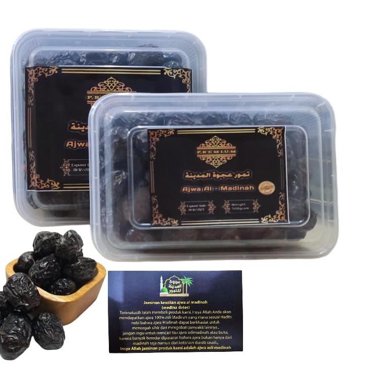 

Terbaru [KP8] Kurma Ajwa/ Nabi Madinah Kemasan 500gram