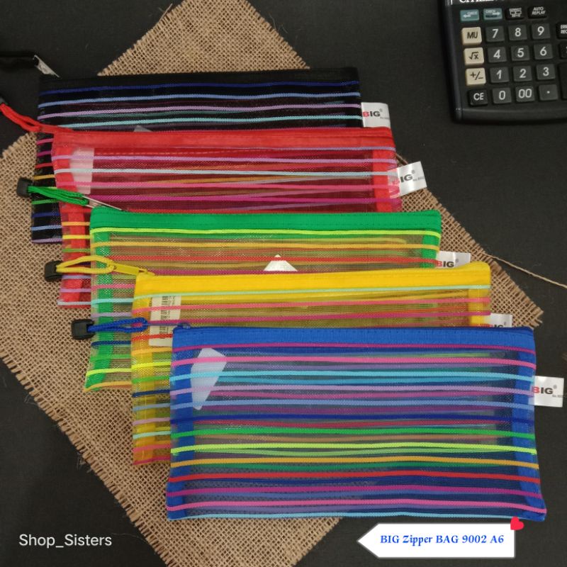 

BIG Zipper Bag 9002 A6