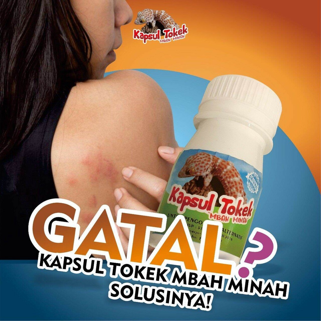 ✅Kapsul Tokek Mbah Minah Asli -  Tokek Asli Mbah Minah 100% Original