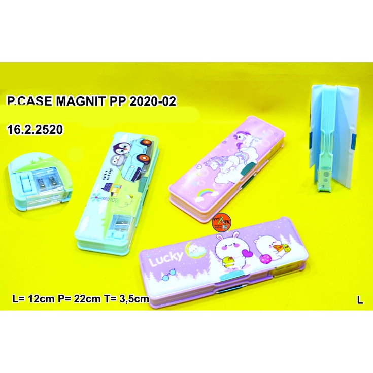 

Pensil Case Magnet PP 2020-02 Tempat Pensil Kotak pensil