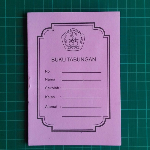 Buku Tabungan Sekolah / Buku Tabungan Anak / Buku Keuangan