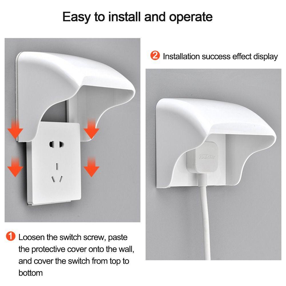 Saklar Nanas Penutup Pelindung Dinding 86tipe Power Outlet Supplies Protection Socket