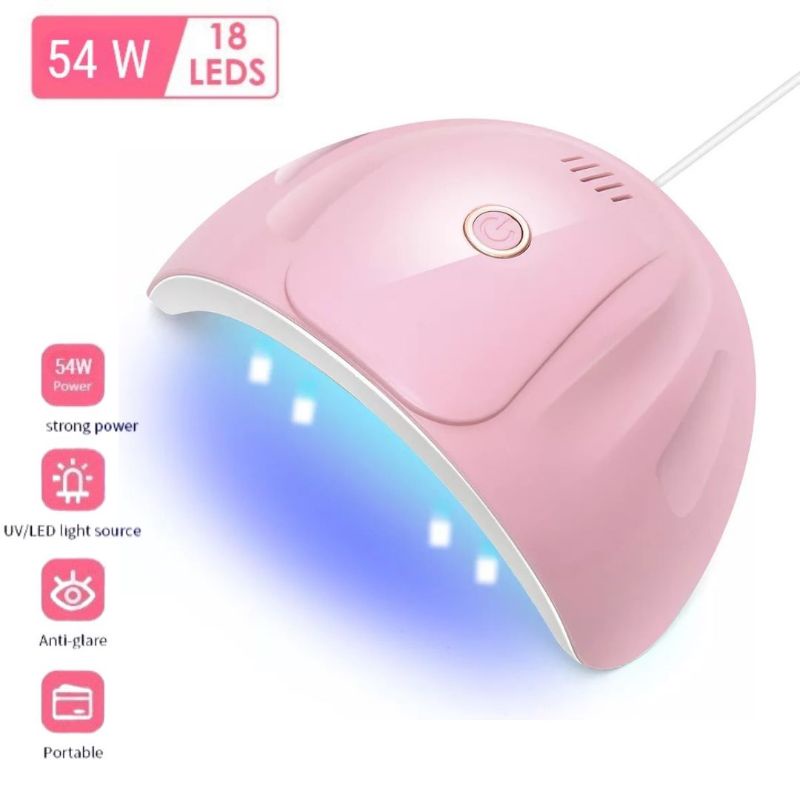 Pengering Kutek Kuku - Pengering Kuku Smart Portable UV LED Nail Dryer - Nail Lamp Pengering Cat Kuku Kutek