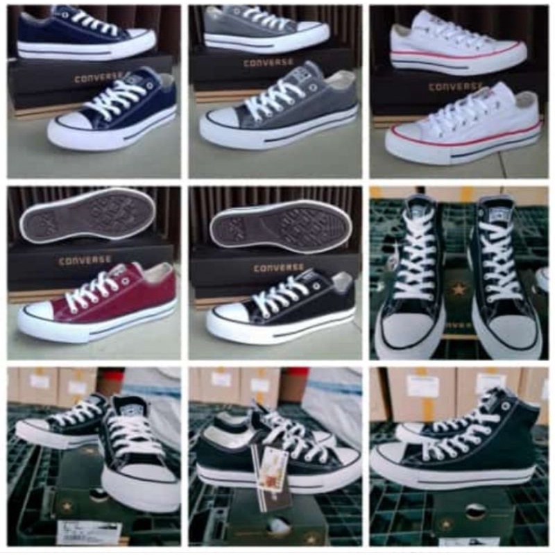 sepatu high/low pria dan wanita