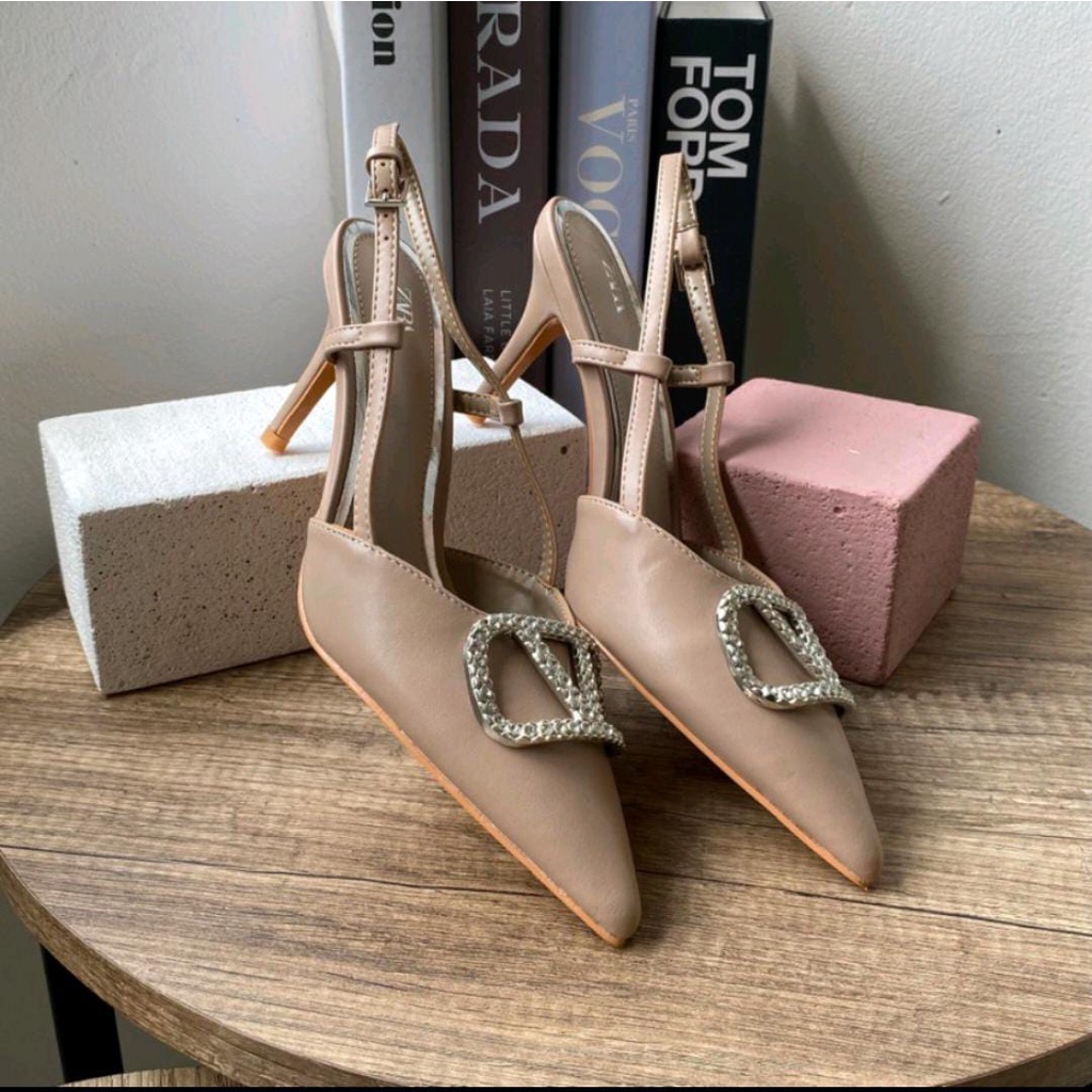 SEPATU WANITA ZS-3838 HEELS 8CM