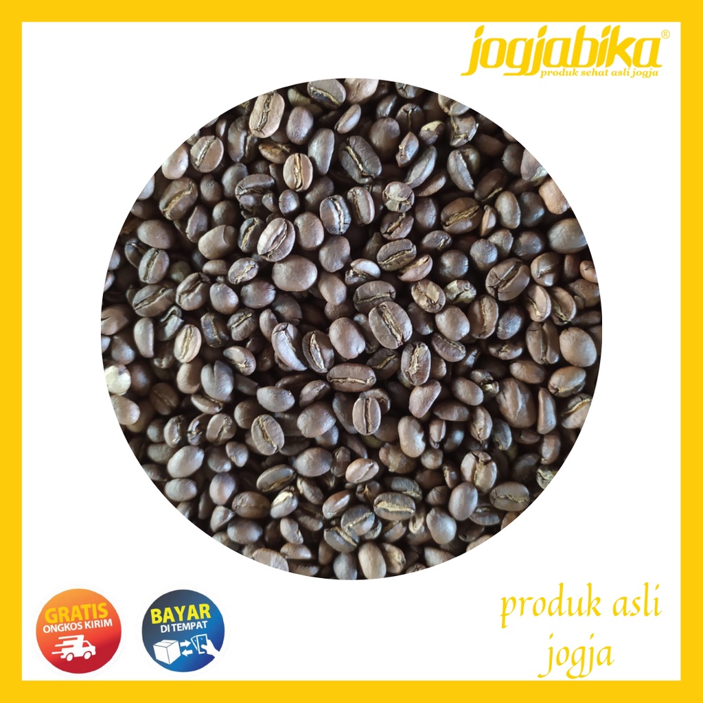 

Jogjabika Kopi Robusta Hutan Alas Petungkriyono Dieng Biji Sangrai Roast Bean 1 Kg