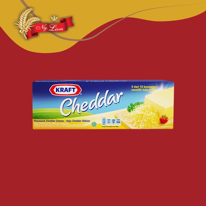 KRAFT Keju Cheddar Olahan 2 kg