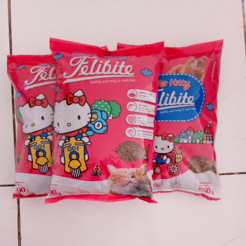 makanan kucing felibite ikan paket 10kg - Grab gojek