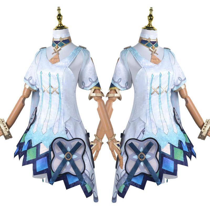 【Wetrose】Genshin Impact New Role Faruzan Animation Game Cosplay Costume Wanita Kostum