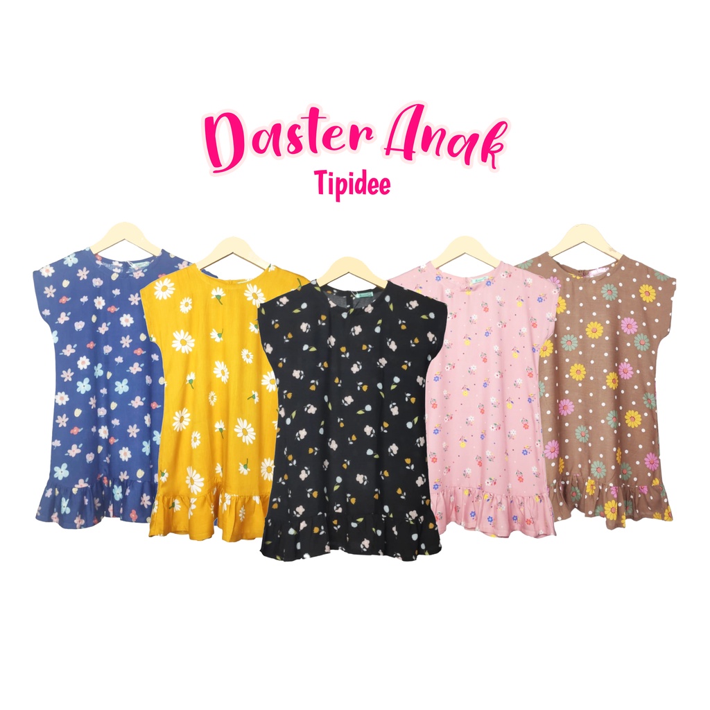 TIPIDEE - Daster Anak Perempuan / Home Dress Anak Perempuan 2-8 Tahun