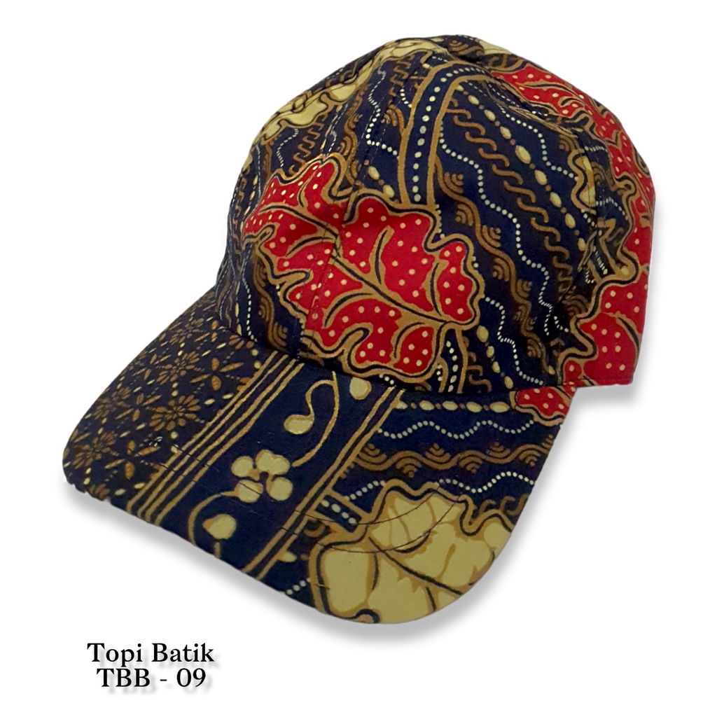 Topi Batik Baseball Handmade Batik Cap TBB_09 / Topi Batik Kain Baseball Jogja