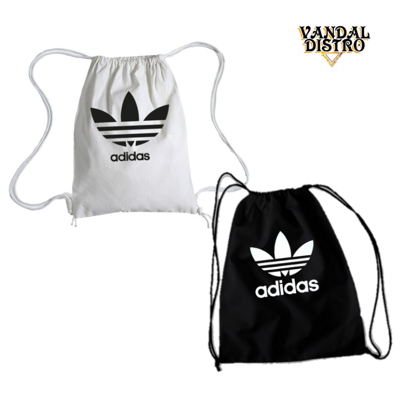 VANDAL-TAS SERUT KANVAS ADIDAS /TAS SERUT WANITA /TAS SERUT GENDONG OLAHRAGA FUTSAL