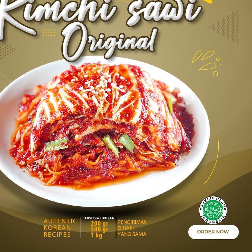 

Terbaru[TD4]-Fresh Kimchi Sawi 1Kg Korea Halal Makanan Korea