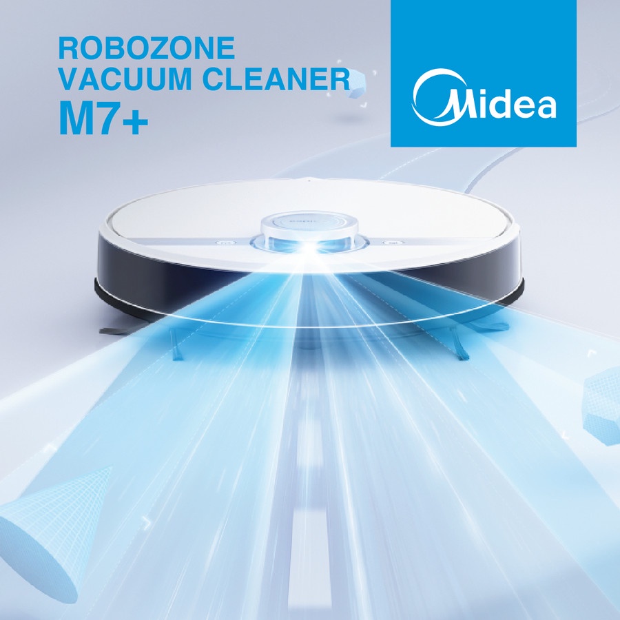 Midea M7+ Robot Vacuum Cleaner + Mopping M7 Plus Garansi Resmi