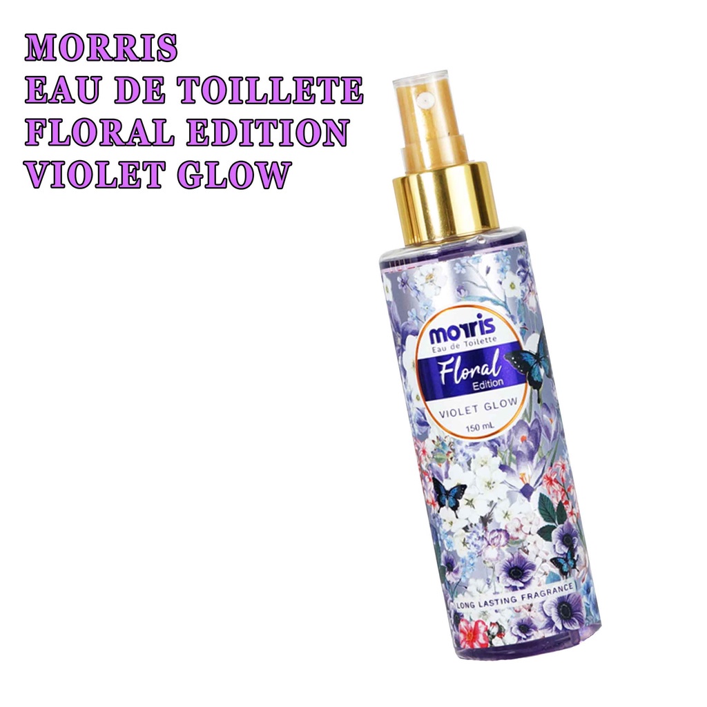 Morris Floral Edition* Parfum Eau De Toillet* Violet Glow* Moris150ml