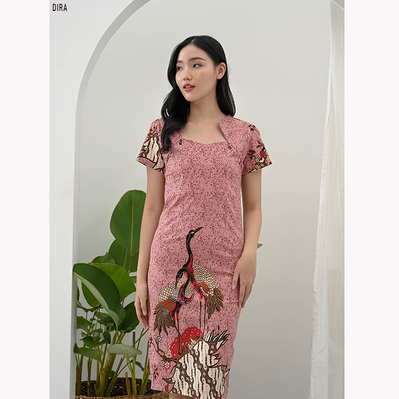 Dress Batik Wanita / Batik Modern / Batik Couple / Kebaya / Dira Dress