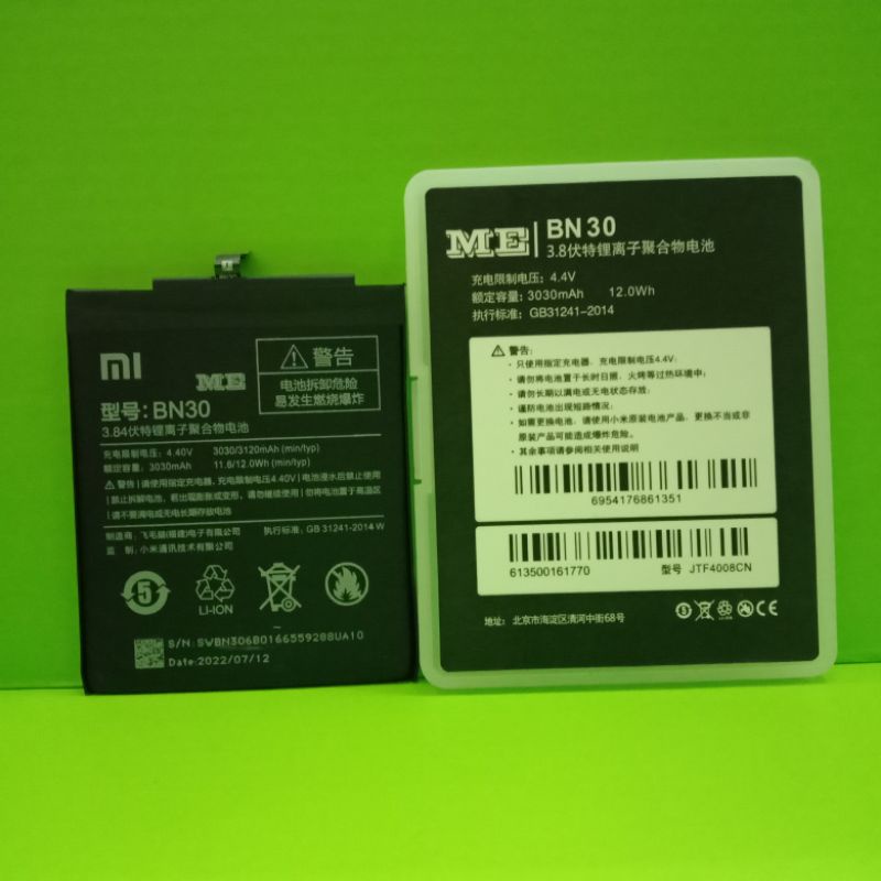Bat ME XIOMI BN30 Redmi 4A