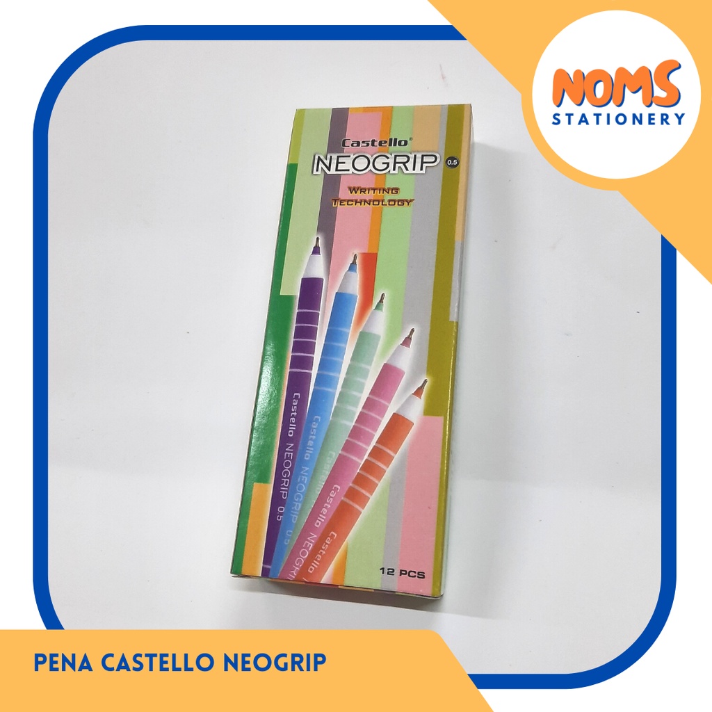 

Ballpoint Standard Castello Neogrip 0,5 ( Isi 12 Pcs )