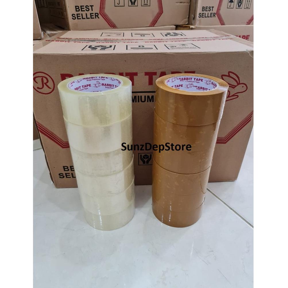 

~~► LAKBAN 2 INCH x 100 YARD / LAKBAN 45mm 100YARD 2INCH / KUALITAS LAKBAN DAIMARU 1 SLOT 6 ROLL