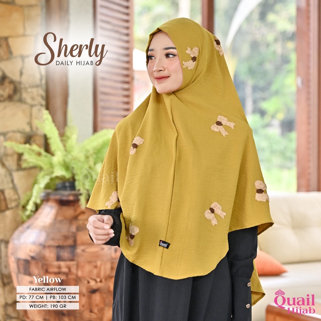 Quail Hijab - SHERLY CASUAL HIJAB MOTIF