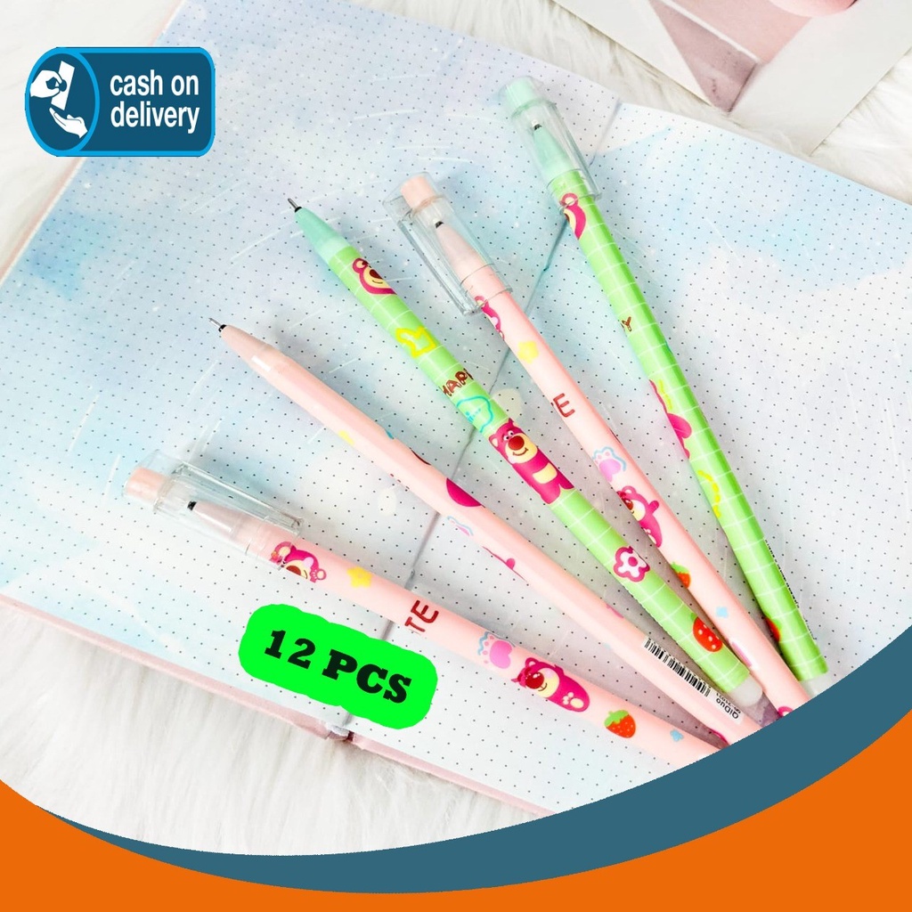 

SELUSIN PULPEN LOTSO ISI 12 PCS PEN LOTS-O' ALAT TULIS BOLPOIN UNIK IMUT MURAH PEN GEL KARAKTER LUCU MURAH PENA
