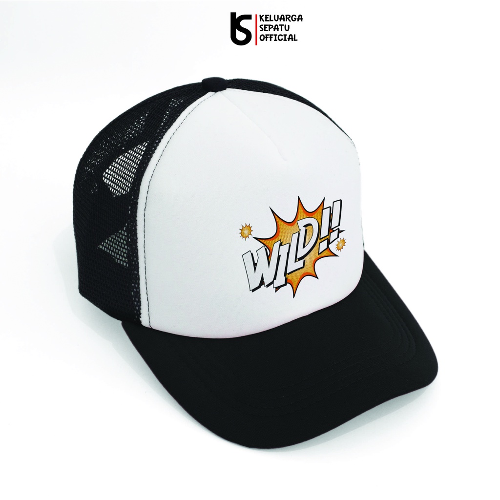 TOPI PRIA TOPI DISTRO TOPI TRUCKER LAKI LAKI SABLON WILD TOPI DEWASA MURAH KECE