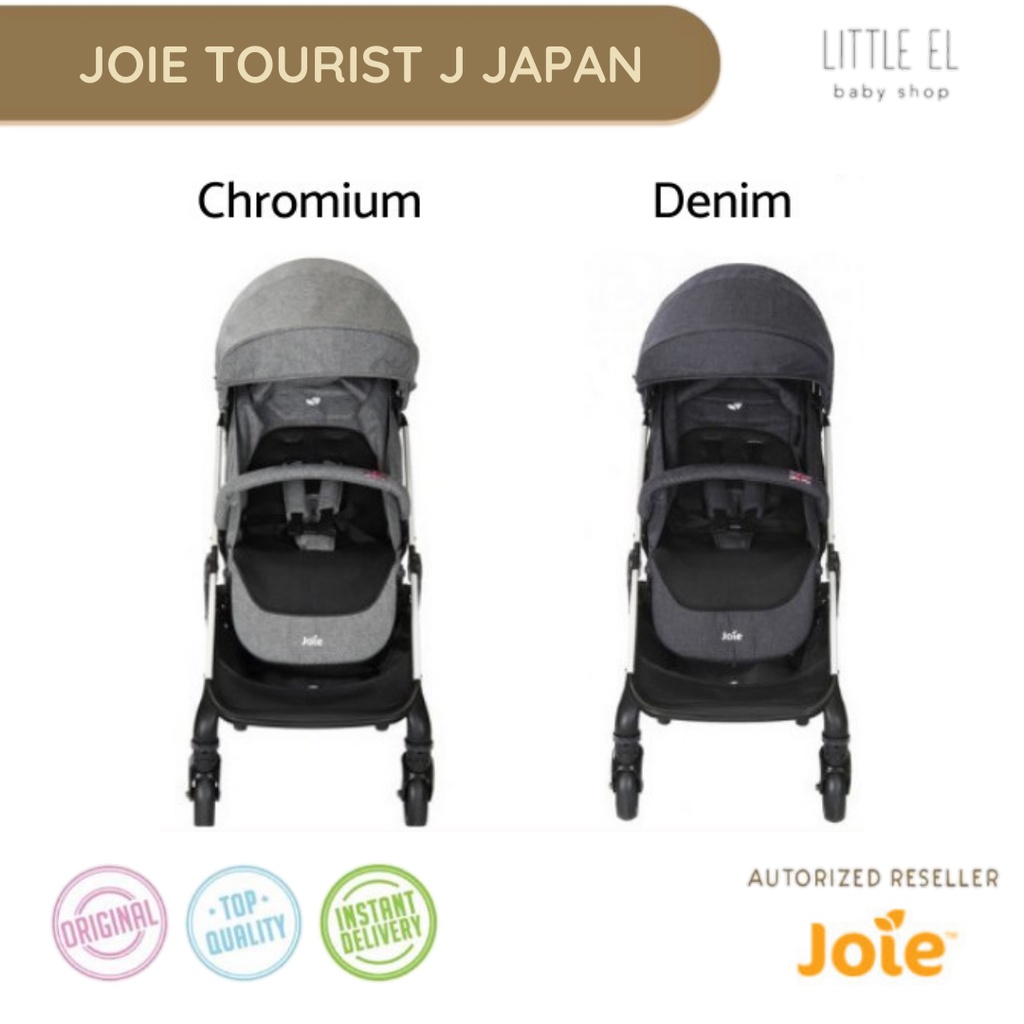 Joie Tourist J Denim - Tourist J Chromium - J (Japan)- Joie Stroller Bayi J Denim J Chromium - Joie 