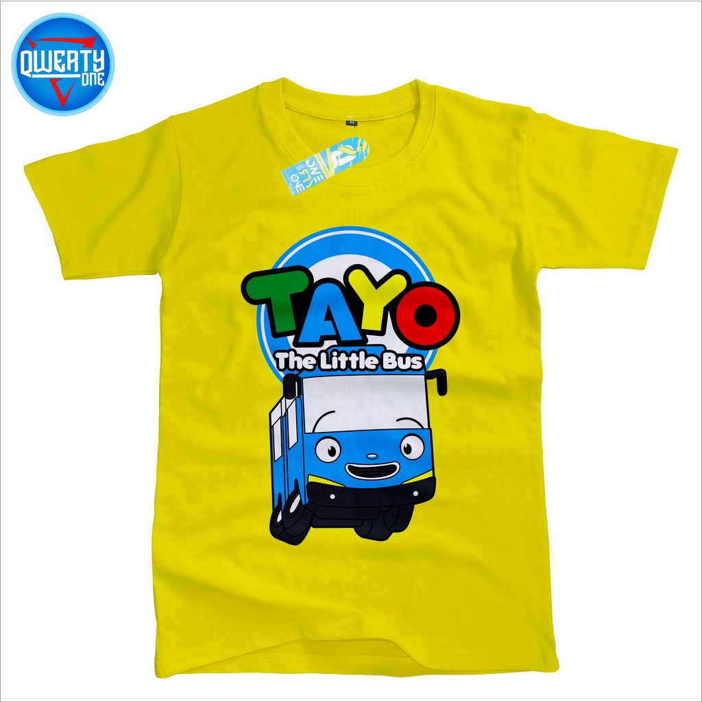 Kaos Anak laki laki perempuan baju anak distro karakter tayo