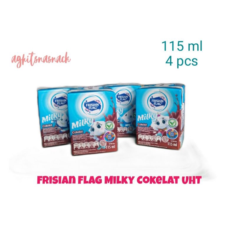 

Susu kotak Frisian Flag Milky Cokelat UHT 115 ml