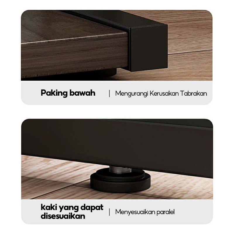 KUCA Meja Komputer Meja Desktop Rumah Meja Tulis Sederhana Meja Kerja Meja Belajar Multifungsi Meja Laptop [ Garansi lima tahun ]-8