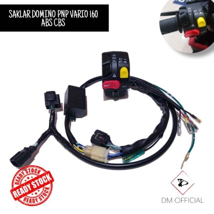 Saklar Kiri Hazard Honda Vario 160 Abs Cbs Ori Saklar Domino Mirip Ktc Terlariss 